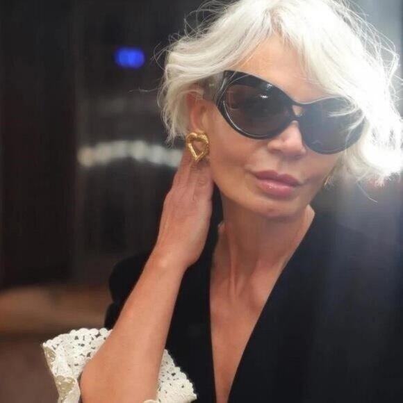 💯 - New Authentic SAINT LAURENT SL73 OVERSIZED BLACK SUNGLASSES - Picture 11 of 13